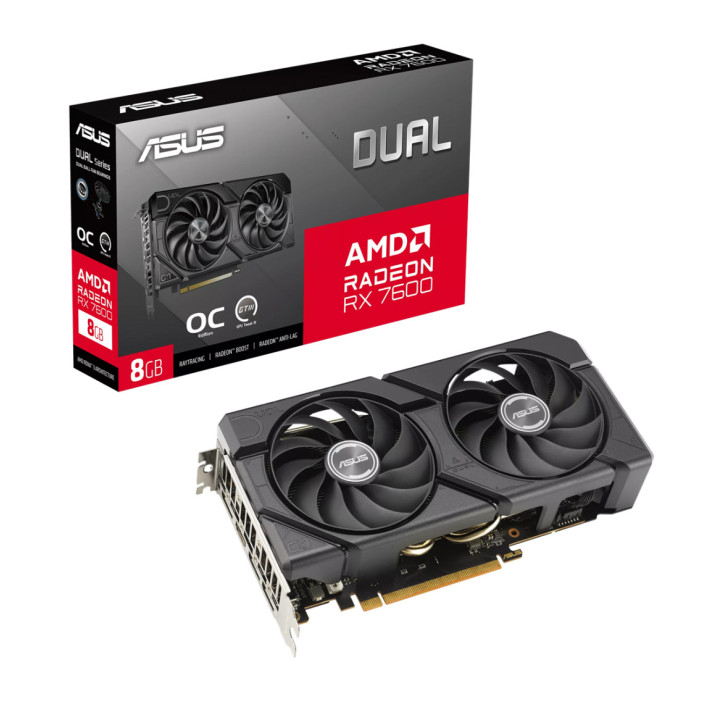 ASUS DUAL-RX7600-O8G-EVO