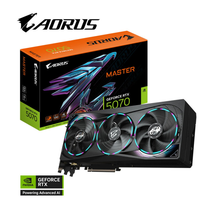 GB RTX5070 AORUS MASTER 12G