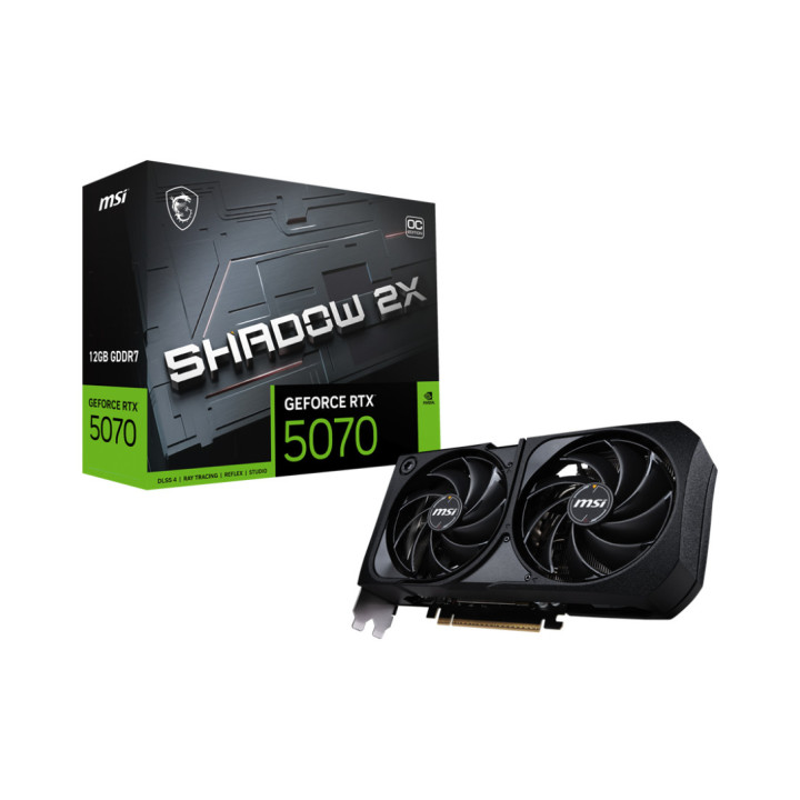MSI RTX5070 12G SHADOW 2X OC
