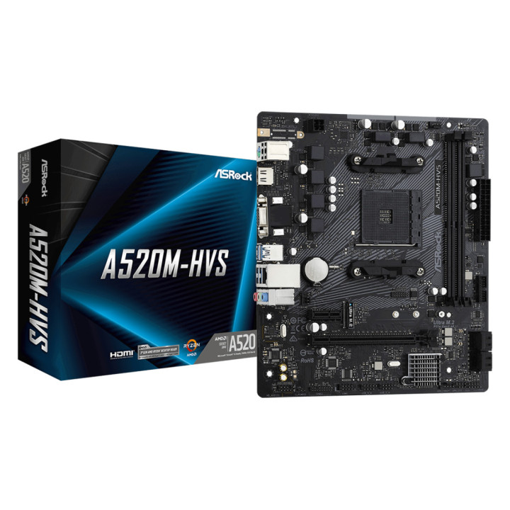 ASROCK A520M-HVS /AM4