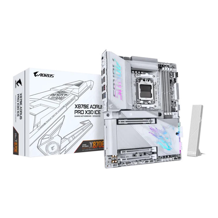 GB X870E AORUS PRO X3D ICE
