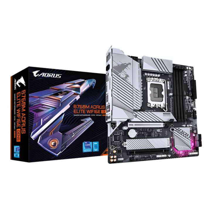 GB B760M AORUS ELITE WF6E GEN5