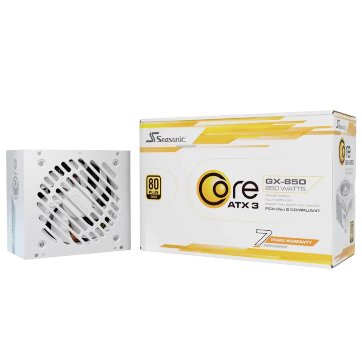 PSU SEASONIC CORE GX-850 WHITE