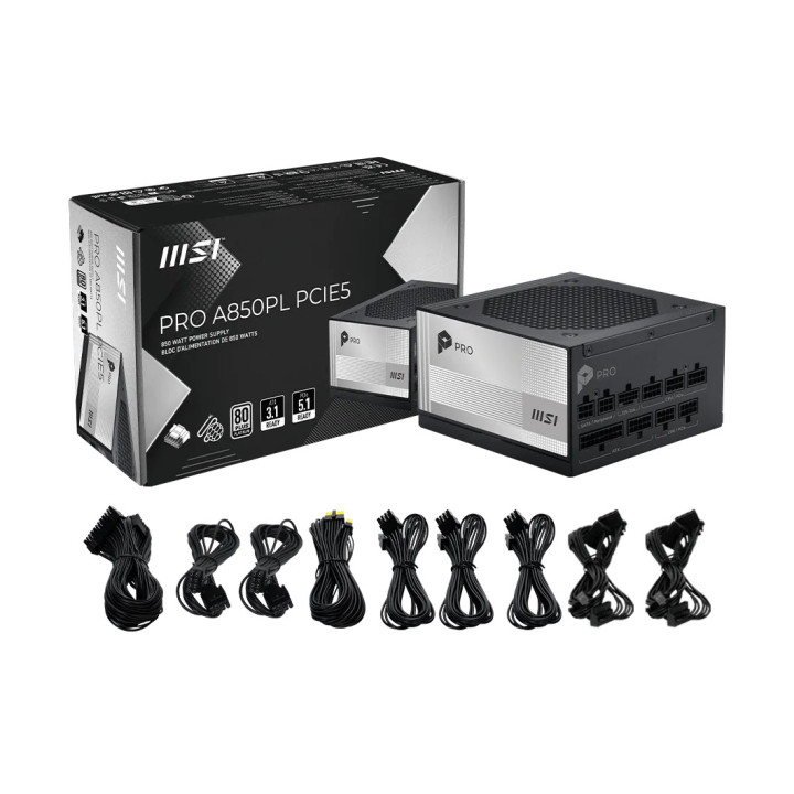 PSU MSI PRO A850PL PCIE5