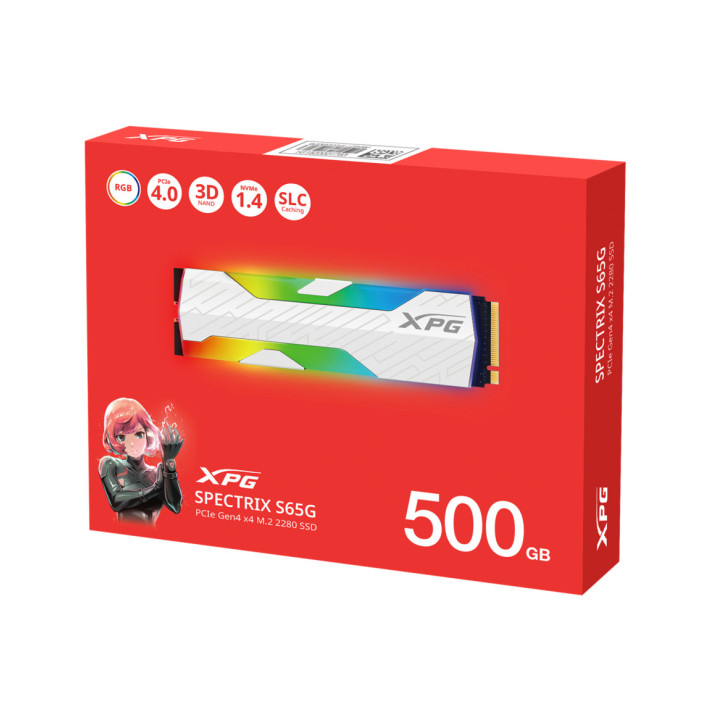 XPG SPECTRIX S65G 500G M2 PCIE