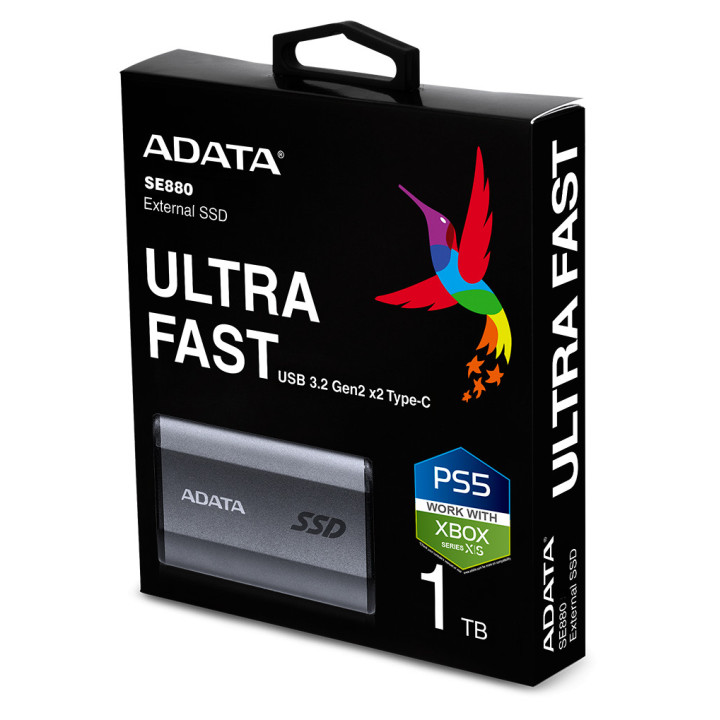 ADATA EXT SSD SE880 1T GRAY