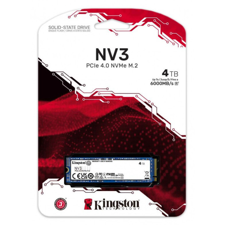 KINGSTON SNV3S/4000G M2 PCIE
