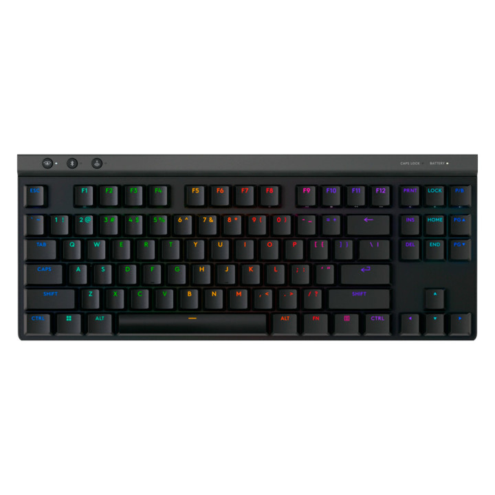 LOGITECH G515 LIGHTSPEED TKL Wireless Gaming Keyboard - BLACK - BGR - 2.4GHZ/BT - EMEA28i-935
