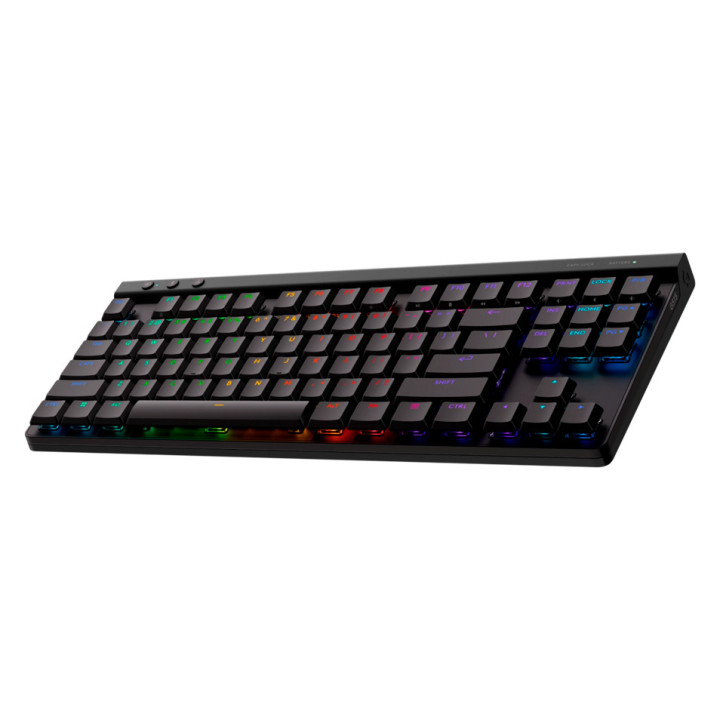 LOGITECH G515 LIGHTSPEED TKL Wireless Gaming Keyboard - BLACK - BGR - 2.4GHZ/BT - EMEA28i-935