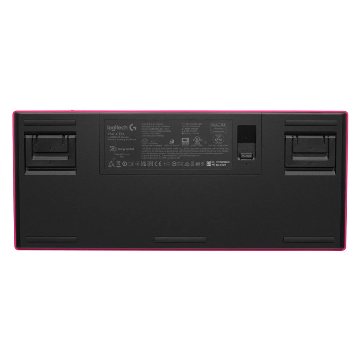 LOGITECH G PRO X TKL LIGHTSPEED Mechanical Gaming Keyboard - MAGENTA - US INT'l - TACTILE