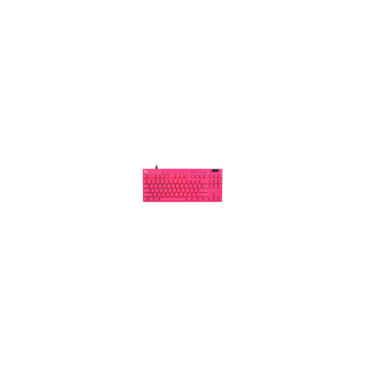 LOGITECH G PRO X TKL RAPID Gaming Keyboard - MAGENTA - US INT'L - USB - EMEA28i-935 - LINEAR