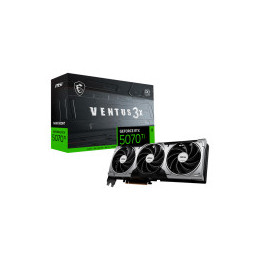 MSI Video Card Nvidia GeForce RTX 5070 Ti 16G VENTUS 3X OC (16GB GDDR7/256bit