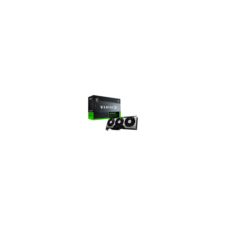 MSI Video Card Nvidia GeForce RTX 5070 Ti 16G VENTUS 3X OC (16GB GDDR7/256bit