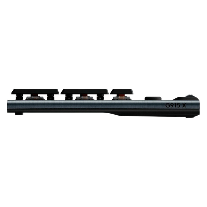 LOGITECH G915 X LIGHTSPEED Wireless Gaming Keyboard - BLACK - US INT'L - 2.4GHZ/BT - EMEA28i-935 - TACTILE