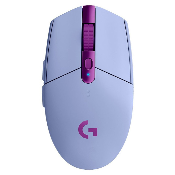 LOGITECH G305 LIGHTSPEED Wireless Gaming Mouse - LILAC - EER2