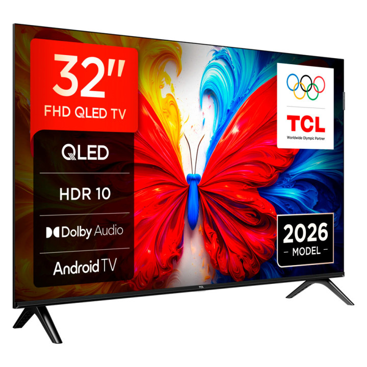 TCL 32S5L 32'' HD/FHD Built-in 2.4GHz Wi-Fi MIMO DVB-C Pan EU