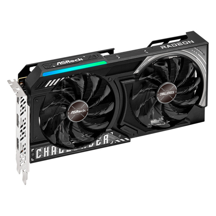 ASROCK Video Card AMD Radeon RX 9060 XT Challenger 16GB GDDR6 128-bit HDMI 2x DP