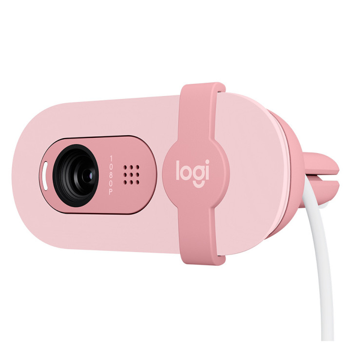 LOGITECH Brio 100 Full HD Webcam - ROSE - USB