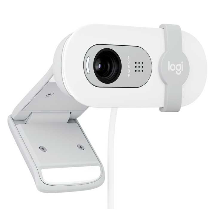 LOGITECH Brio 100 Full HD Webcam - OFF-WHITE - USB