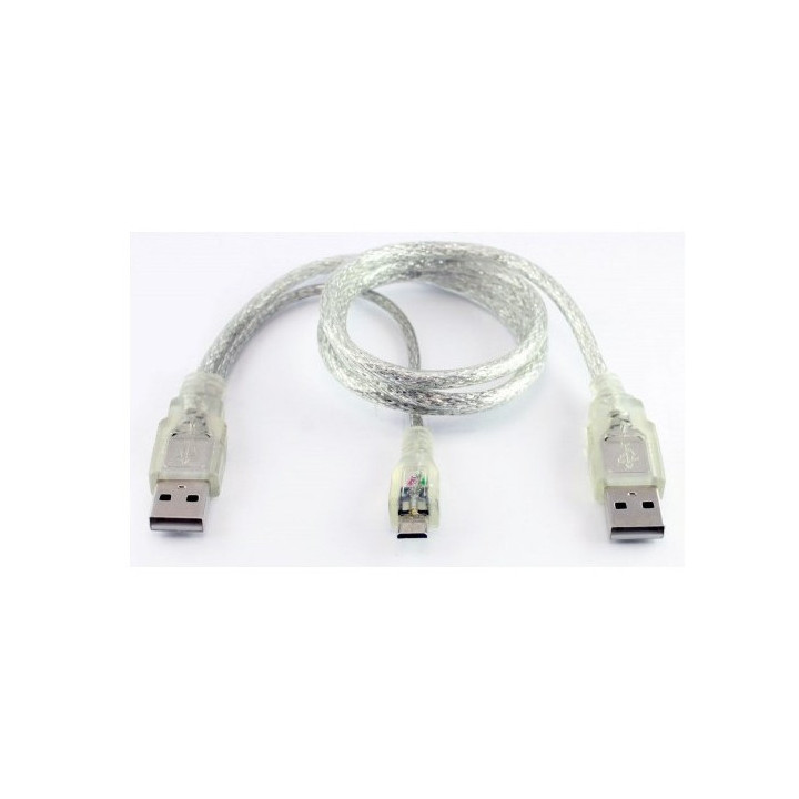 USB 2.0 A - Micro USB Dual