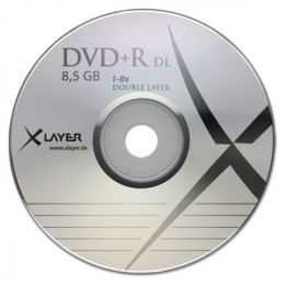 DVD+R DOUBLE LAYER 8.5GB 8X