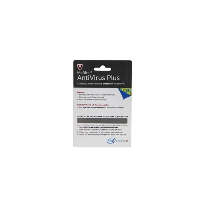 MCAFEE ANTI-VIRUS PLUS