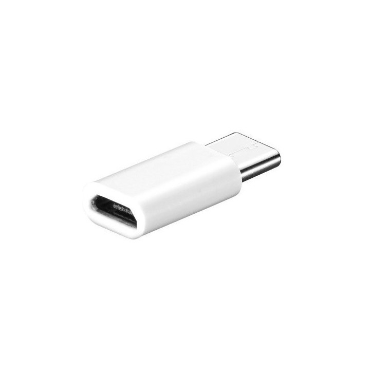 micro USB - USB type C - WHITE