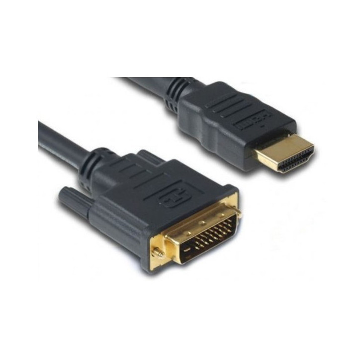 Кабел HDMI - DVI M/M
