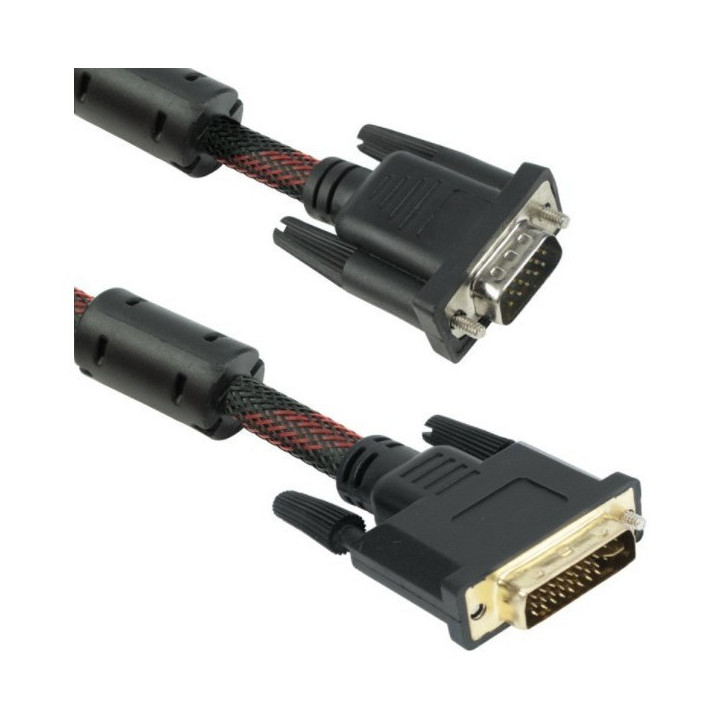 Кабел VGA - DVI M/M