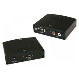 Преходник HDMI to VGA + 2RCA