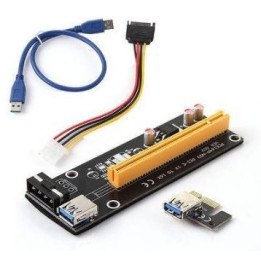 КОНВЕРТОР RISER PCI-E 1X-16X