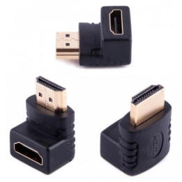 HDMI F - HDMI M, Ъглов
