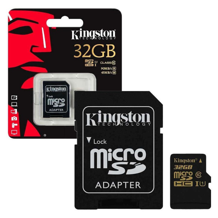 MicroSD Kingston 32GB Cl. 10