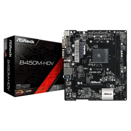 ASROCK B450M HDV s.AM4