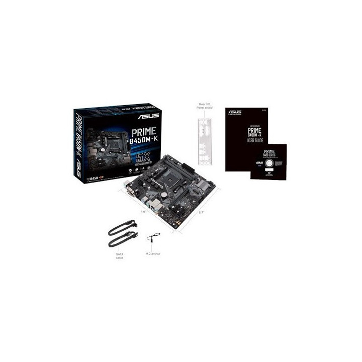 ASUS PRIME B450M-K  s.AM4