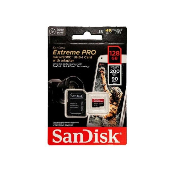 Micro SD+A 128GB SANDISK EXTR