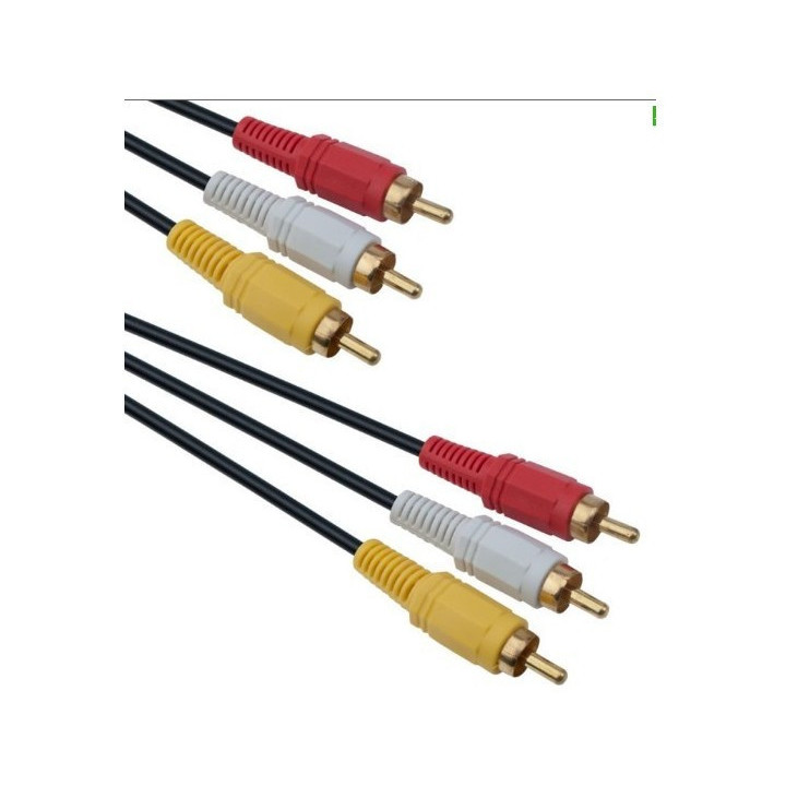 Кабел 3RCA - 3RCA