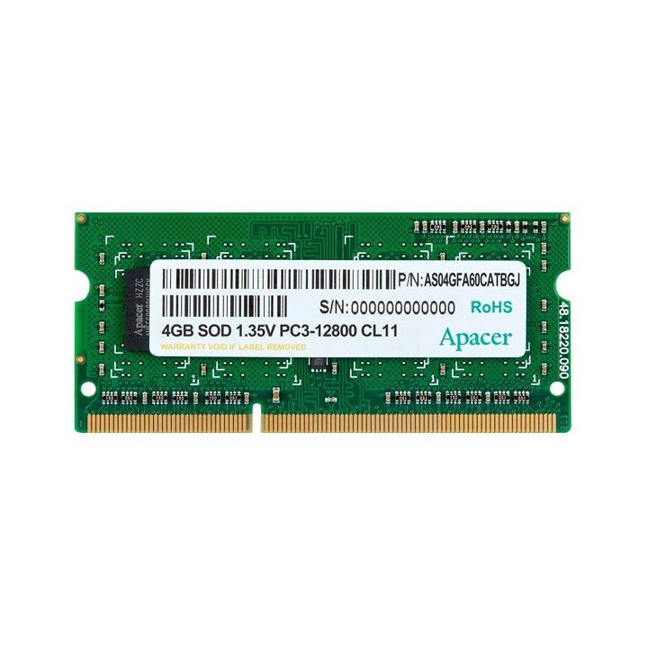 4GB SODIMM DDR3L 1600
