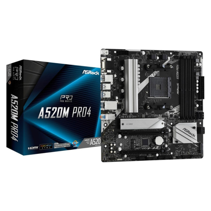 ASROCK A520M PRO4 s.AM4