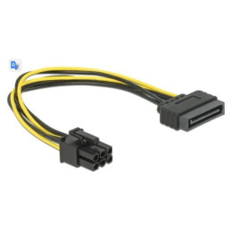 DELOCK POWER SATA TO 6 PIN