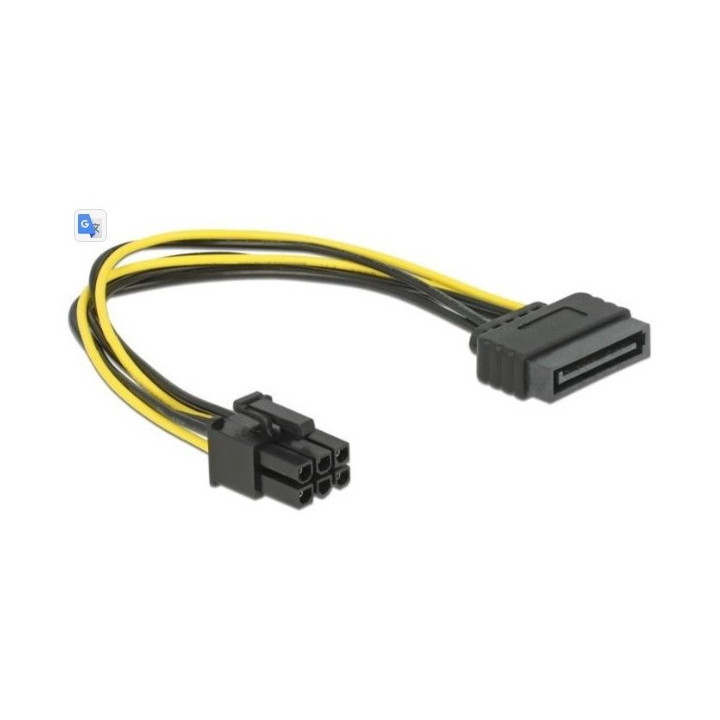 DELOCK POWER SATA TO 6 PIN