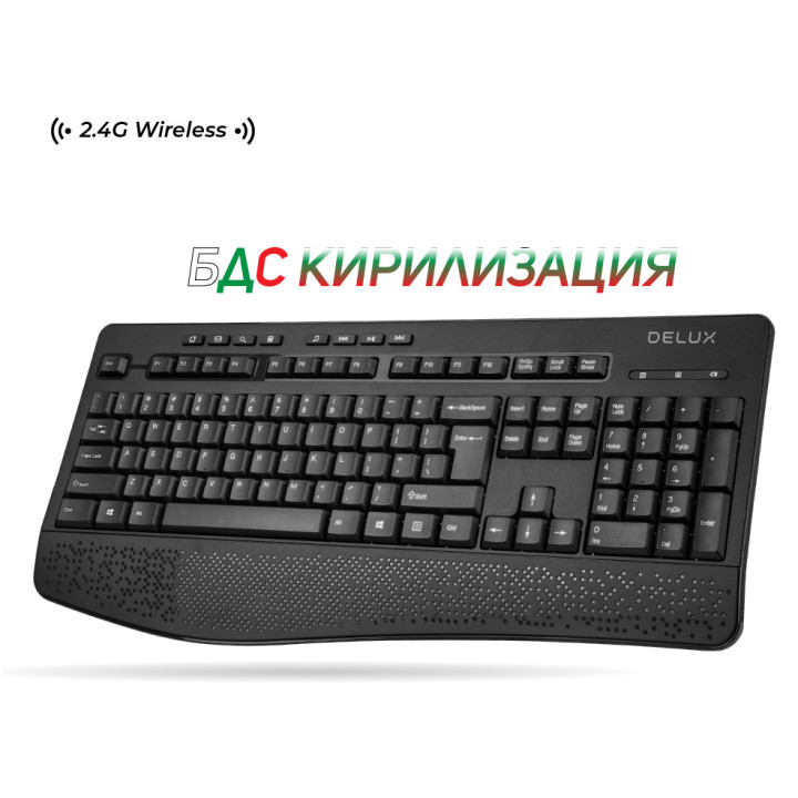 Клавиатура DELUX K6060G