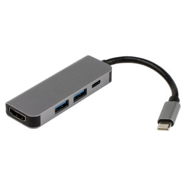 USB хъб USB3.0 HDMI+USB+TypeC