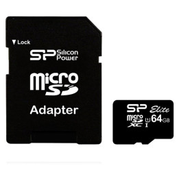 Micro SD 64GB Silicon CL.10