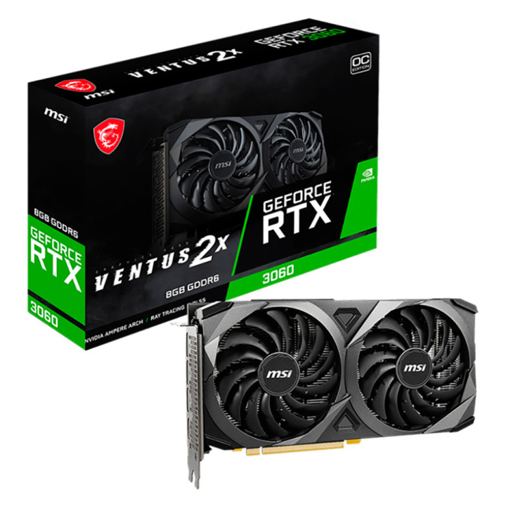MSI RTX 3060 VENTUS 2X OC 8GB