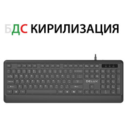 Клавиатура DELUX K7009BU