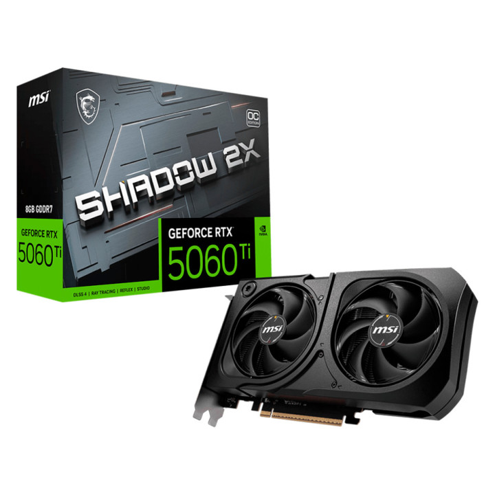 MSI RTX5060Ti 8G SHADOW 2X