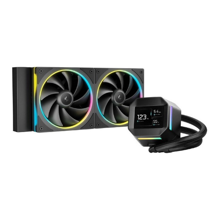 Водно охлаждане 240 IPS black