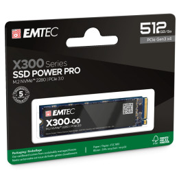 SSD EMTEC X300 512GB NVME