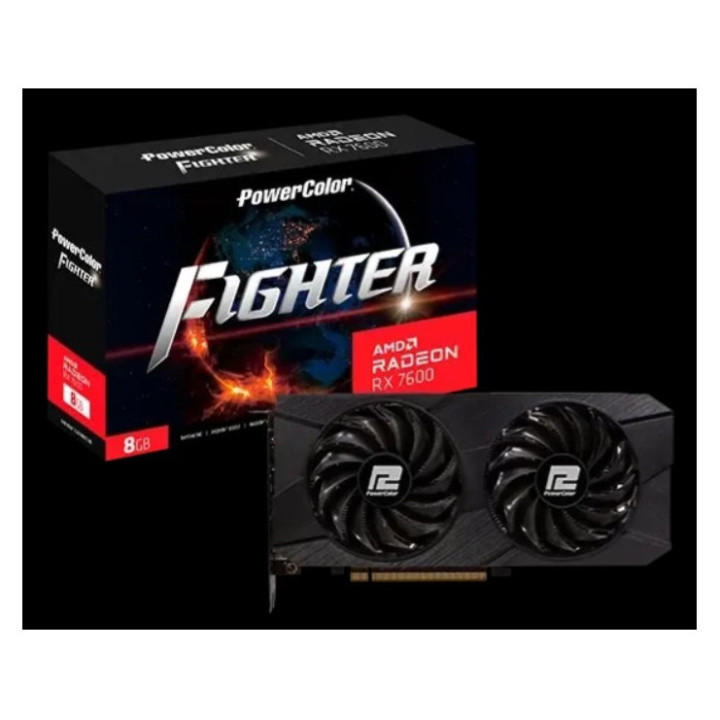 POWERCOLOR  RX 7600 OC 8GB